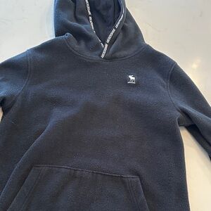 Abercrombie Kids Boys black fleece hoodie